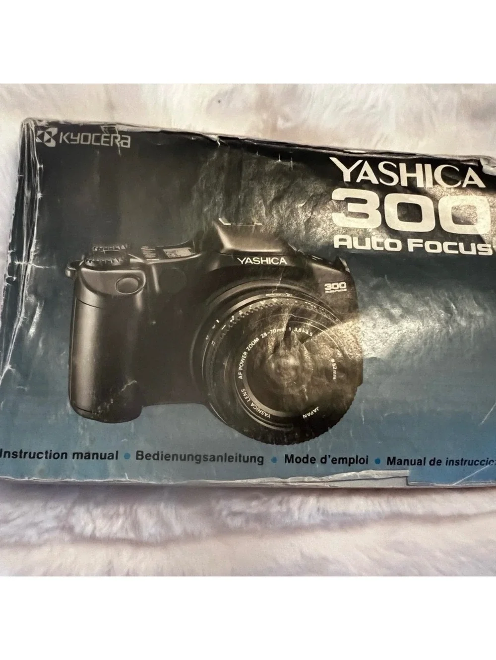 Vintage Yashica 300 Auto Focus Film Camera with Black lens case
